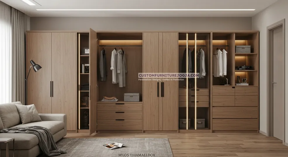 Jasa Pembuatan Lemari Dinding Jogja